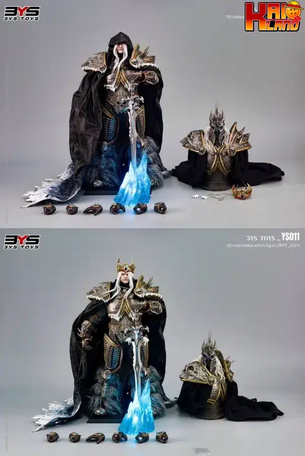 World of Warcraft 3YS Studio Lich King Collection Bust Resin Statue