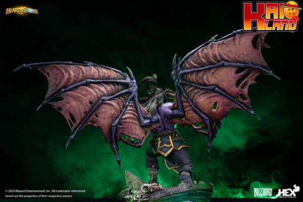 World of Warcraft HEX Studio Illidan Stormrage Licensed Resin Statue 4