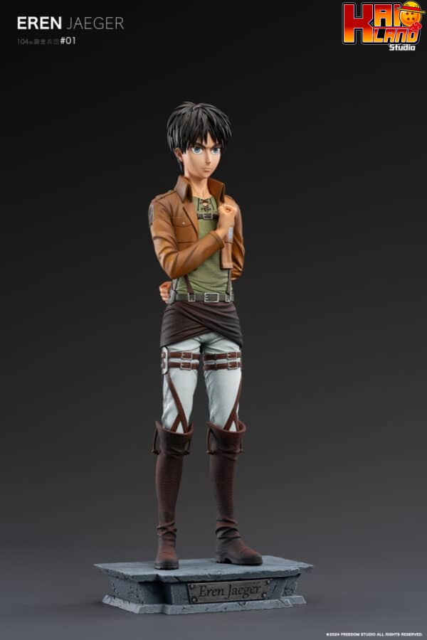 Attack on Titan Freedom Studio Eren Jaeger Resin Statue 1