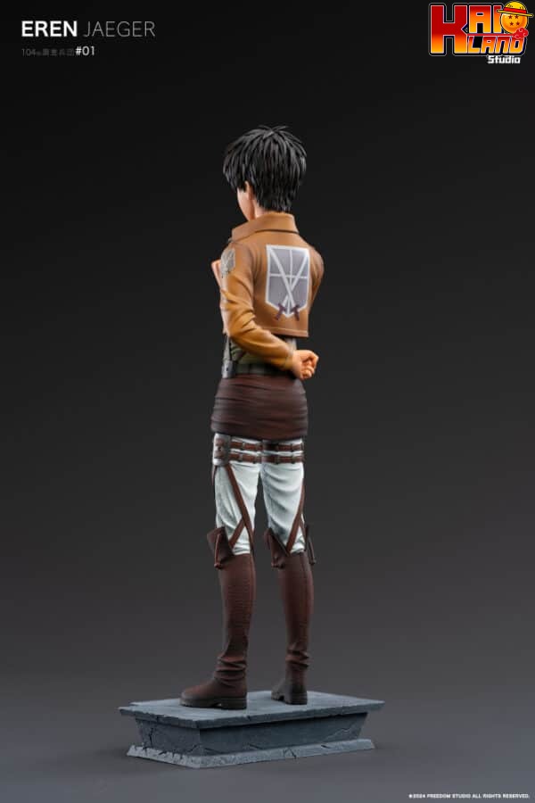 Attack on Titan Freedom Studio Eren Jaeger Resin Statue 2