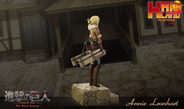 Attack on Titan Model Power Studio Annie Leonhart Resin Statue 3