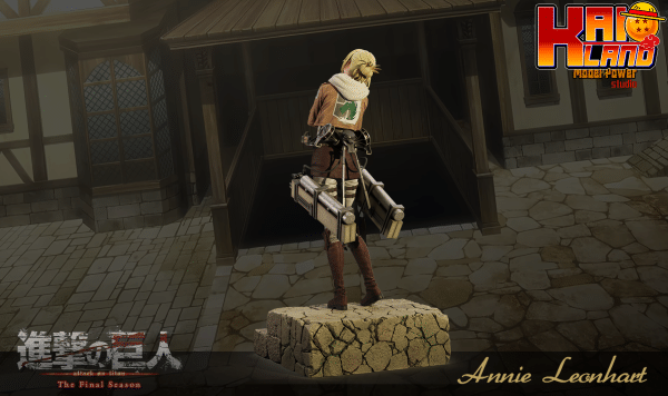 Attack on Titan Model Power Studio Annie Leonhart Resin Statue 4