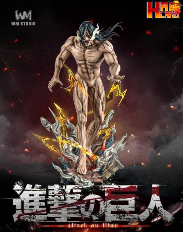 Attack on titan WM Studio Eren Resin Statue 1