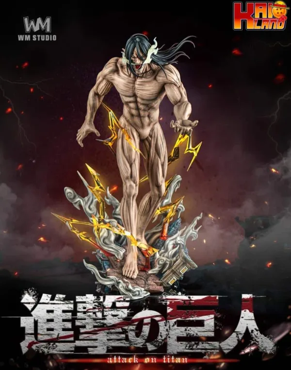 Attack on titan WM Studio Eren Resin Statue 1