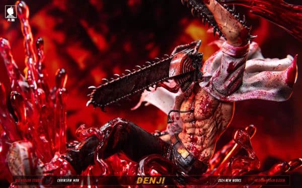 Chainsaw Man Big Feeler Studio Denji Resin Statue 5