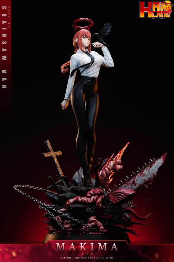 Chainsaw Man Modomodo Studio Makima Resin Statue 1 scaled