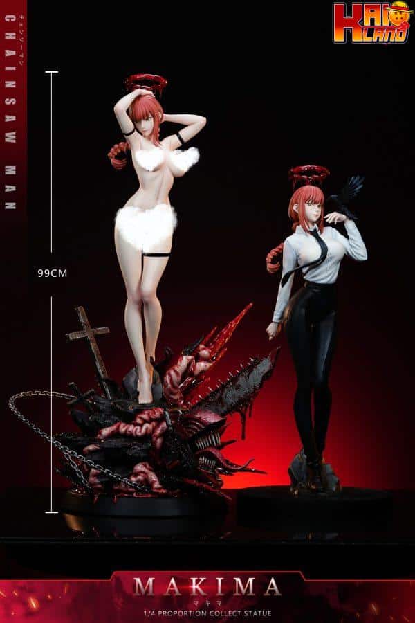 Chainsaw Man Modomodo Studio Makima Resin Statue 10 scaled