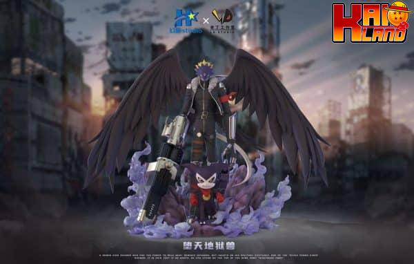 Digimon Huan Xing Studio x Lao Ding Studio Beelzebumon Resin Statue 2