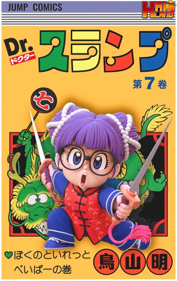 Dr Slump ZOR Studio Chinese Arale Resin Statue 2 scaled