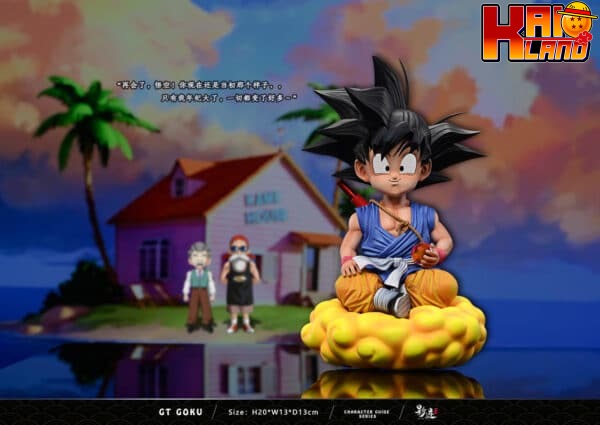 Dragon Ball DIM Studio Kid GT Goku Resin Statue 1