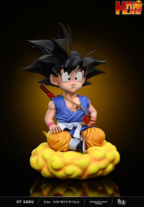 Dragon Ball DIM Studio Kid GT Goku Resin Statue 6