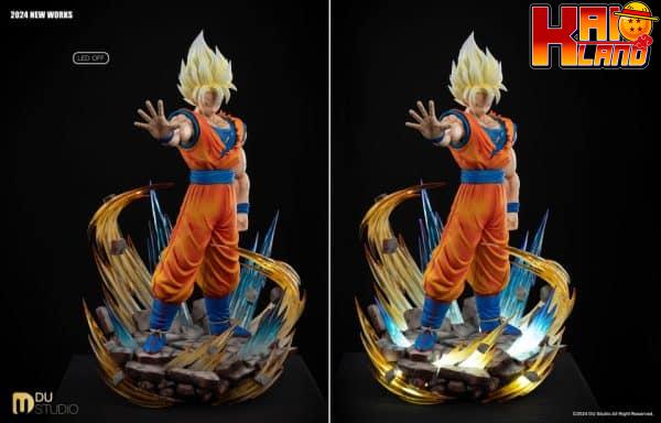 Dragon Ball Du Studio Super Saiyan Goku Resin Statue 3