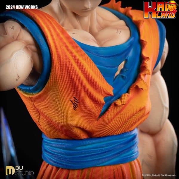 Dragon Ball Du Studio Super Saiyan Goku Resin Statue 4