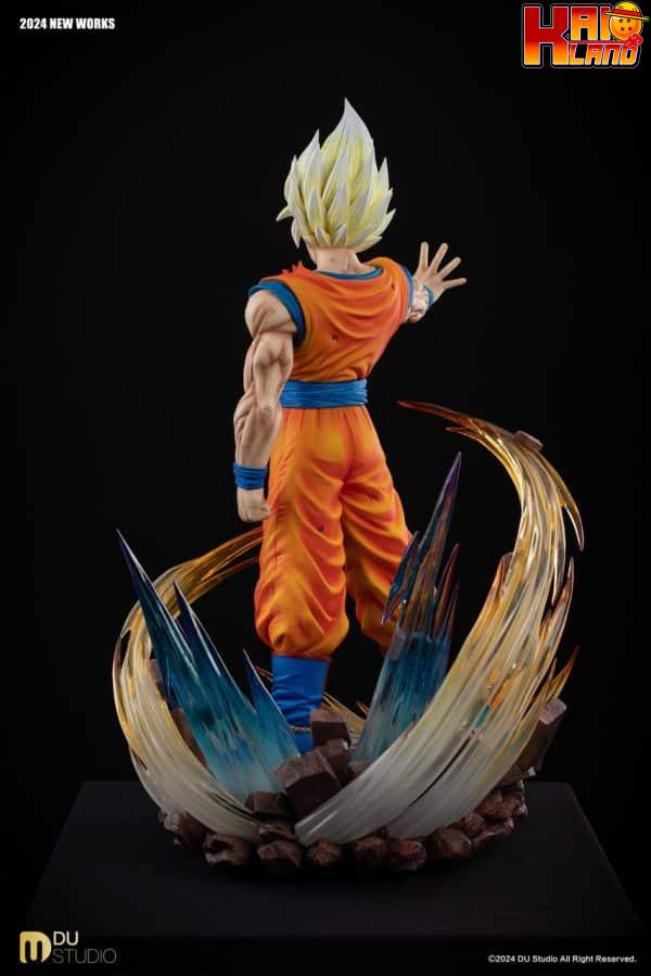 Dragon Ball Du Studio Super Saiyan Goku Resin Statue 5