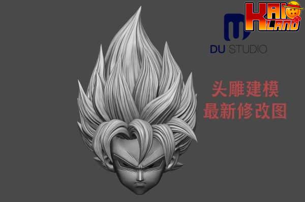 Dragon Ball Du Studio Super Saiyan Goku Resin Statue 8