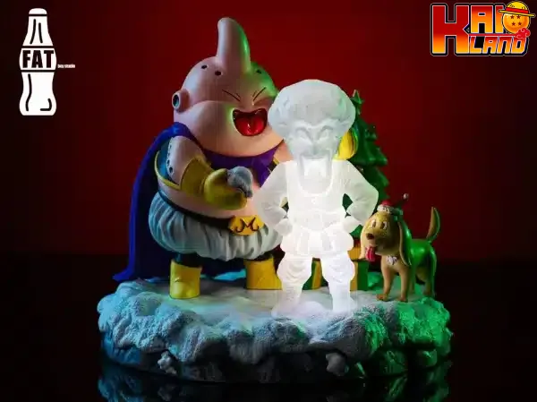 Dragon Ball Fat Boy Studio Majin Buu Christmas Resin Statue 2