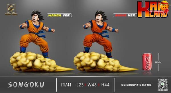 Dragon Ball Figure Class x Oracle Studio Goku On The cloud Resin Statue 7