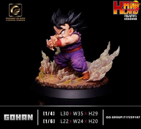 Dragon Ball Figure Class x Oracle Studio Son Gohan Resin Statue 3