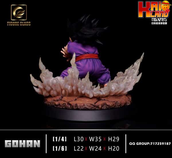 Dragon Ball Figure Class x Oracle Studio Son Gohan Resin Statue 5