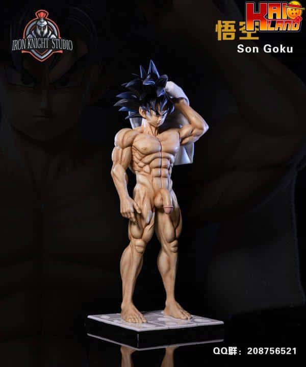 Dragon Ball Iron Knight Studio Goku Resin Statue 4