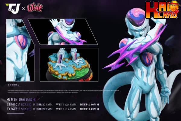 Dragon Ball J Studio x Wink Studio Frieza Four Form Resin Statue 4