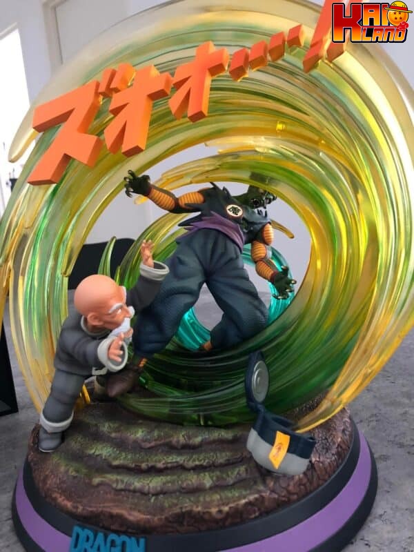 Dragon Ball JS Studio Master Roshi Demon Sealing Wave Resin Statue 1