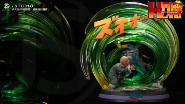 Dragon Ball JS Studio Master Roshi Demon Sealing Wave Resin Statue 5