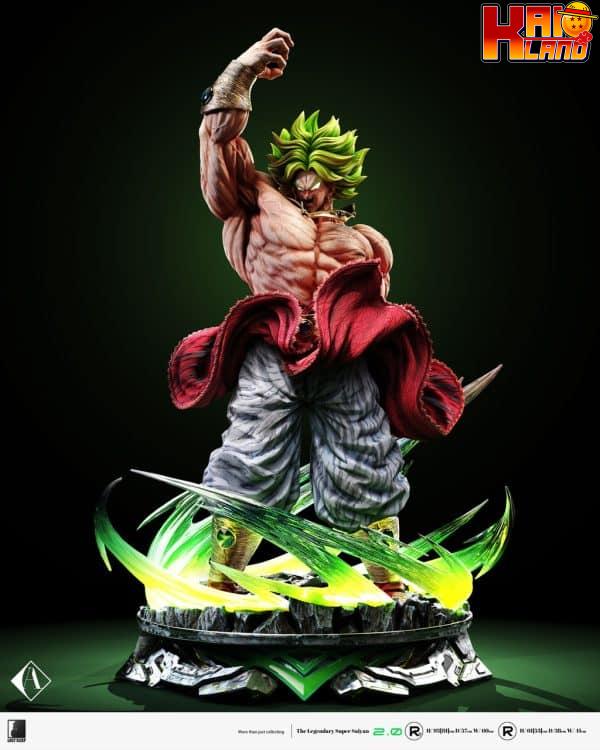 Dragon Ball Last Sleep Studio Broly V2 Resin Statue 1