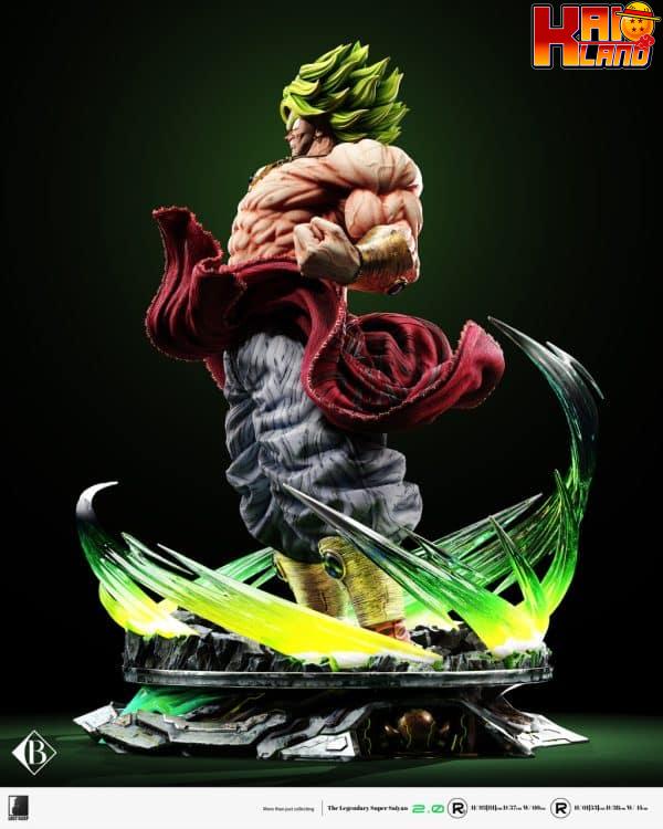 Dragon Ball Last Sleep Studio Broly V2 Resin Statue 10