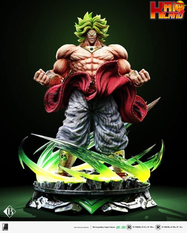 Dragon Ball Last Sleep Studio Broly V2 Resin Statue 2