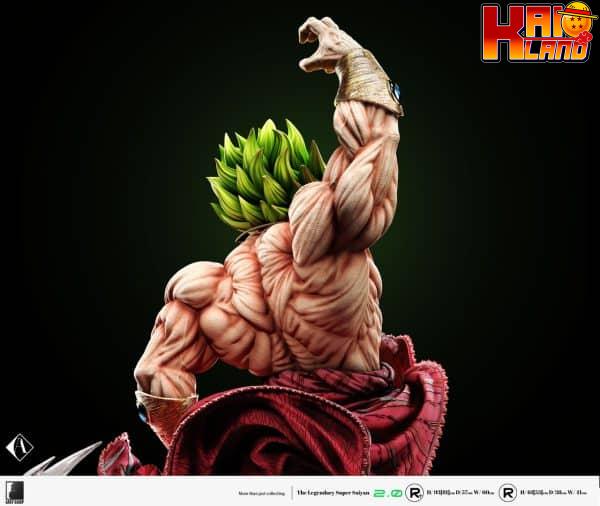 Dragon Ball Last Sleep Studio Broly V2 Resin Statue 3