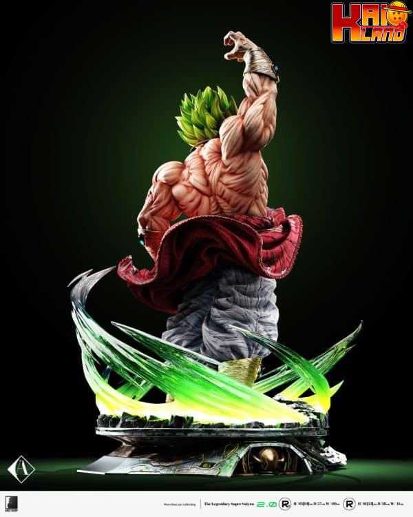 Dragon Ball Last Sleep Studio Broly V2 Resin Statue 5