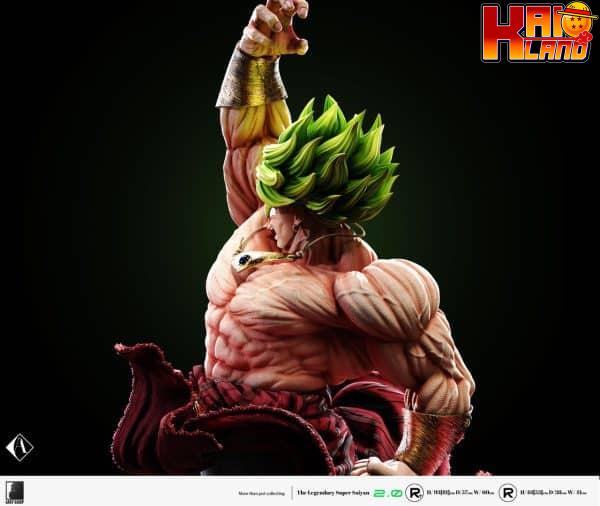 Dragon Ball Last Sleep Studio Broly V2 Resin Statue 6