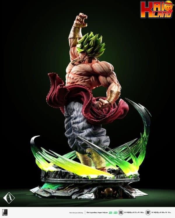 Dragon Ball Last Sleep Studio Broly V2 Resin Statue 7