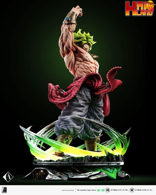 Dragon Ball Last Sleep Studio Broly V2 Resin Statue 8