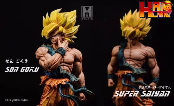 Dragon Ball MAN Studio Legendary Super Saiyan Son Goku Resin Statue 2 scaled