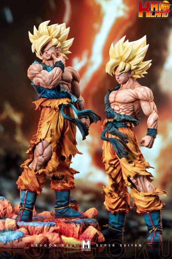 Dragon Ball MAN Studio Legendary Super Saiyan Son Goku Resin Statue 7