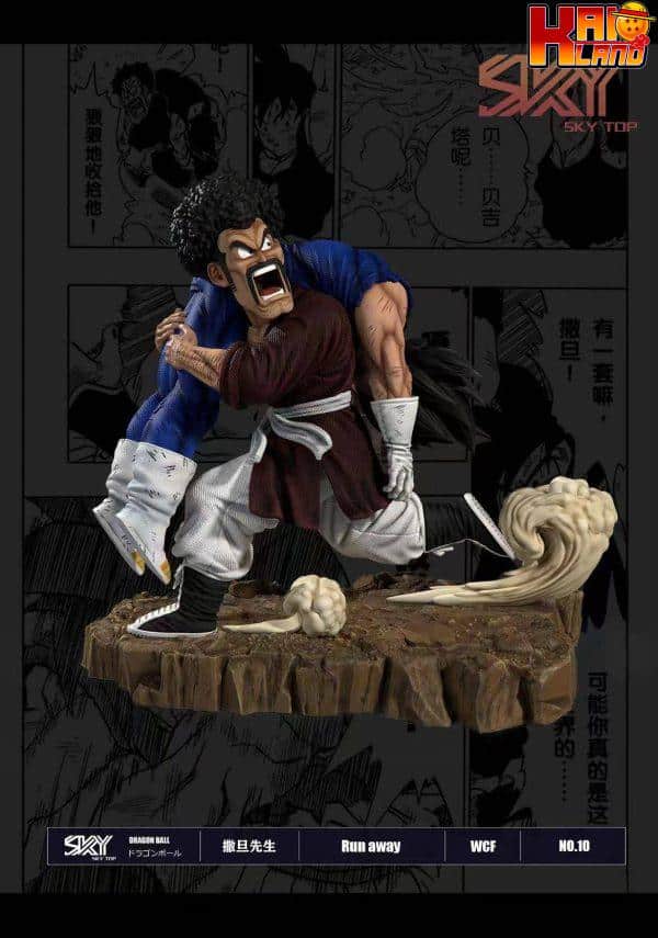 Dragon Ball Sky Top Studio Mr Satan x Vegeta Resin Statue 2