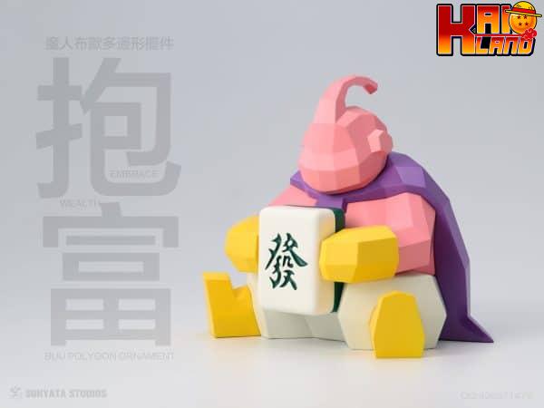 Dragon Ball Sunyata Studio Buu Polygon Ornament Resin Statue 3 scaled