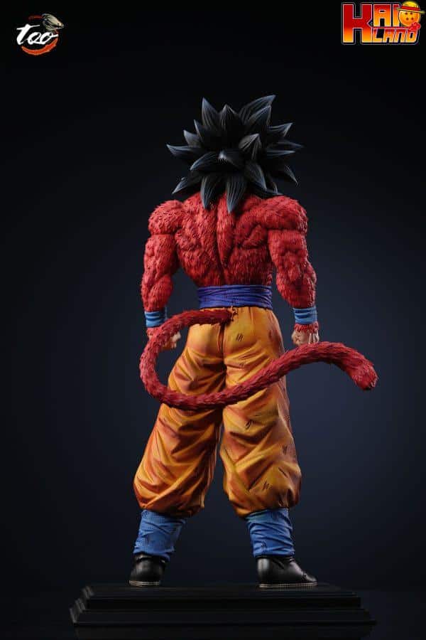 Dragon Ball Too studio SS4 Goku Resin Statue 6