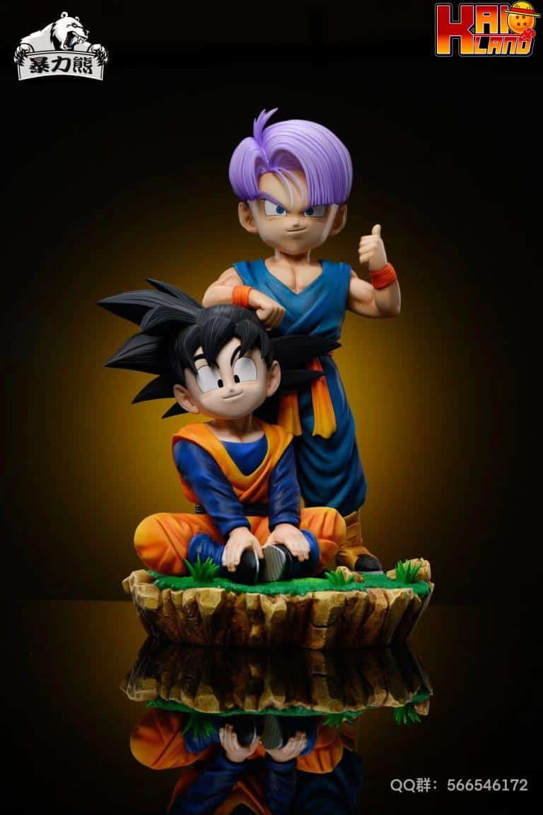 Dragon Ball Violent Bear Studio Gotenks x Trunks Resin Statue 1