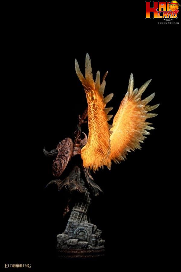 Elden Ring Ashes Studio Crucible Knignt Wings Resin Statue 3