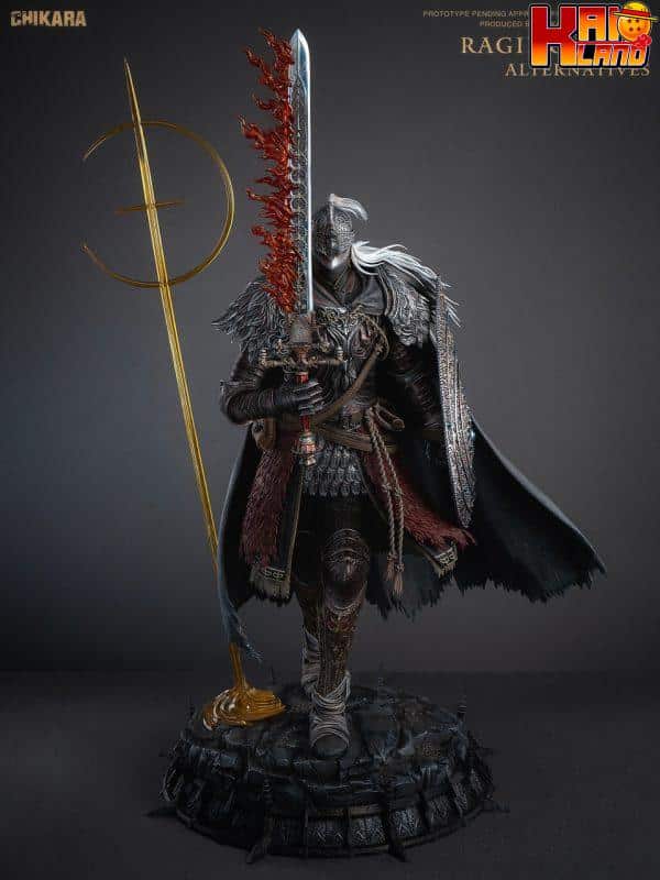 Elden Ring Chikara Studio Vargram the Bloody Wolf Resin Statue 1