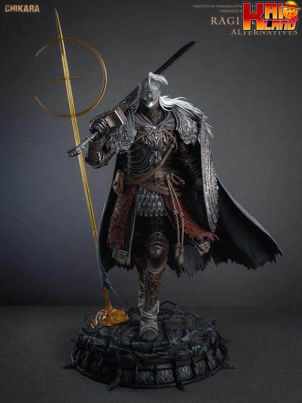 Elden Ring Chikara Studio Vargram the Bloody Wolf Resin Statue 5