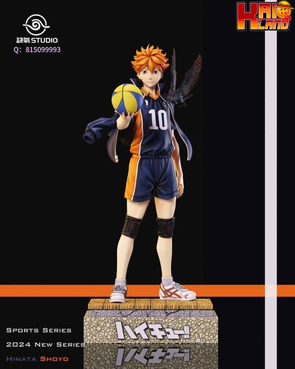 Haikyuu QueYang Studio Shoyo Hinata Resin Statue 1 scaled