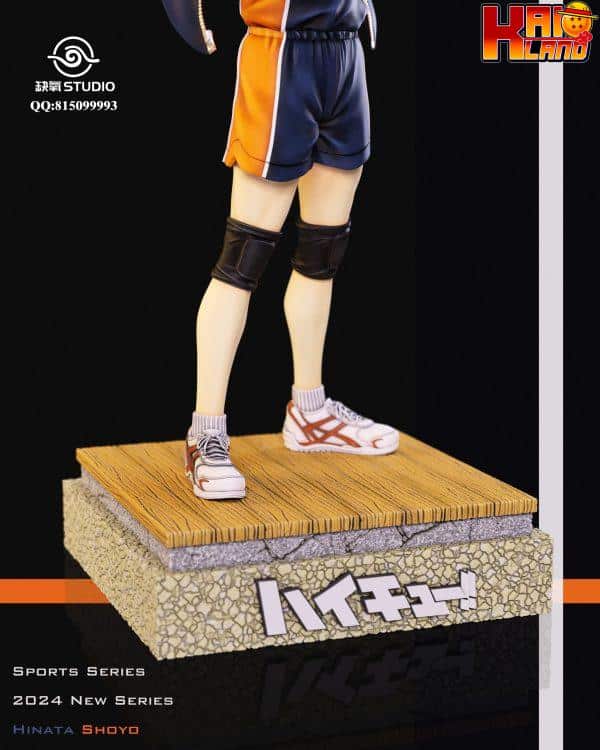 Haikyuu QueYang Studio Shoyo Hinata Resin Statue 7 scaled