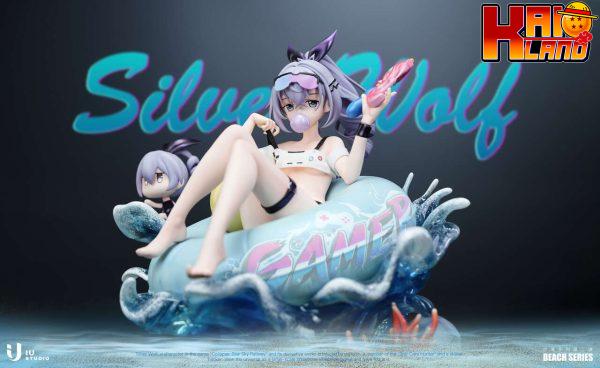 Honkai Star Rail IU Studio Silver Wolf Resin Statue 6