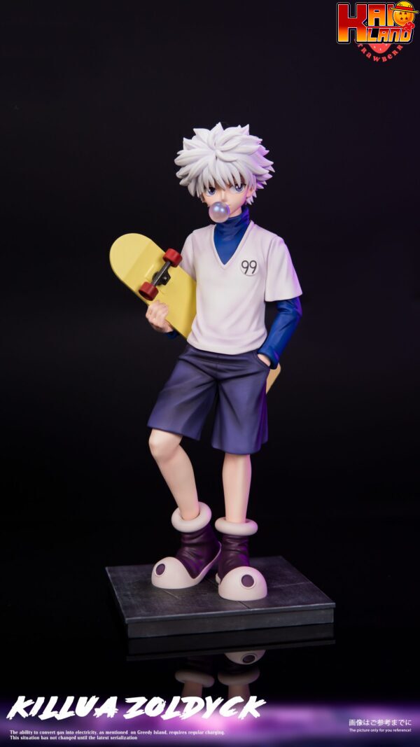 Hunter x Hunter Strawberry Studio Killua Zoldyck Resin Statue 1 scaled