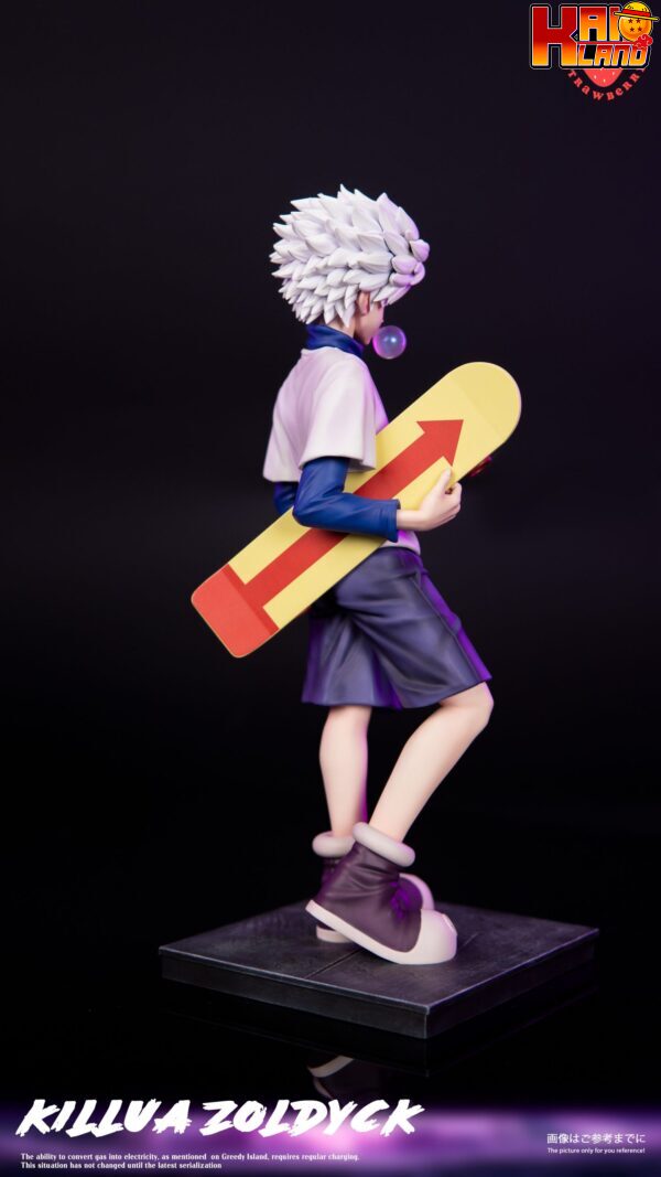 Hunter x Hunter Strawberry Studio Killua Zoldyck Resin Statue 2 scaled