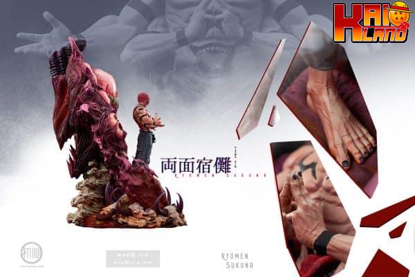 Jujutsu Kaisen Initial Aspiration Studio Sukuna Resin Statue 3 scaled